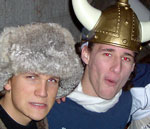 Jan und Basti hinter der PuR-Bar